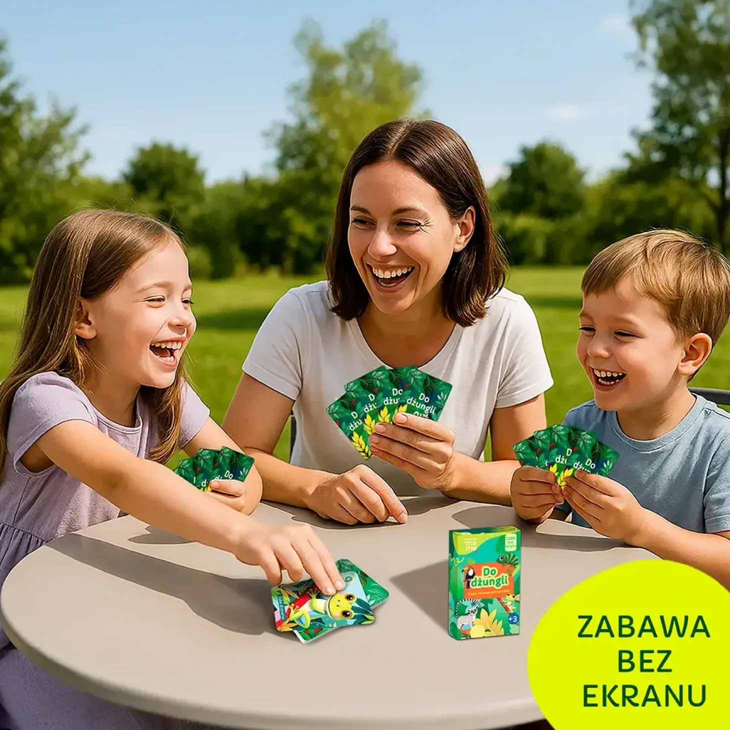 Gra karciana "Do dżungli" 3+