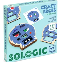 Gra logiczna CRAZY FACES 5+