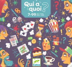 Gra logiczna Qui-a-quoi? 7+