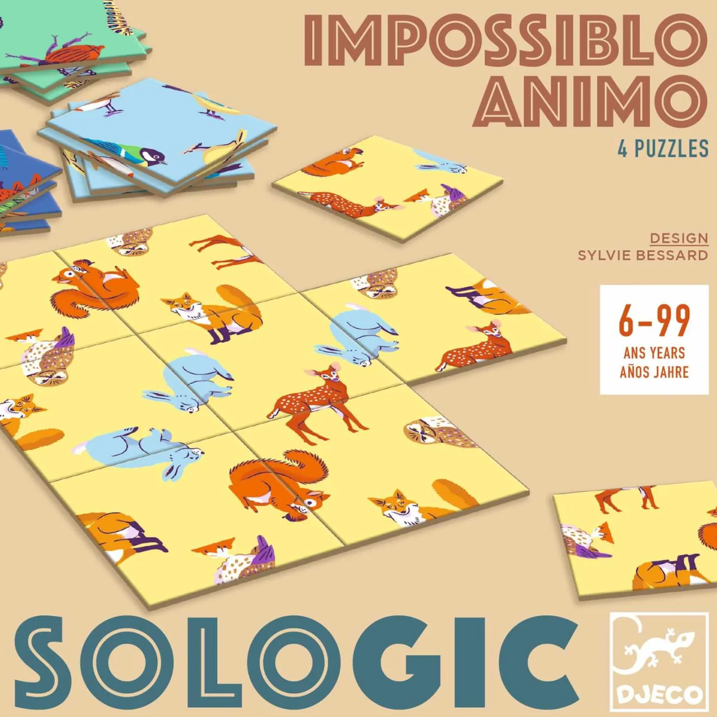 Gra logiczna SoLogic IMPOSSIBLO ANIMO 6+