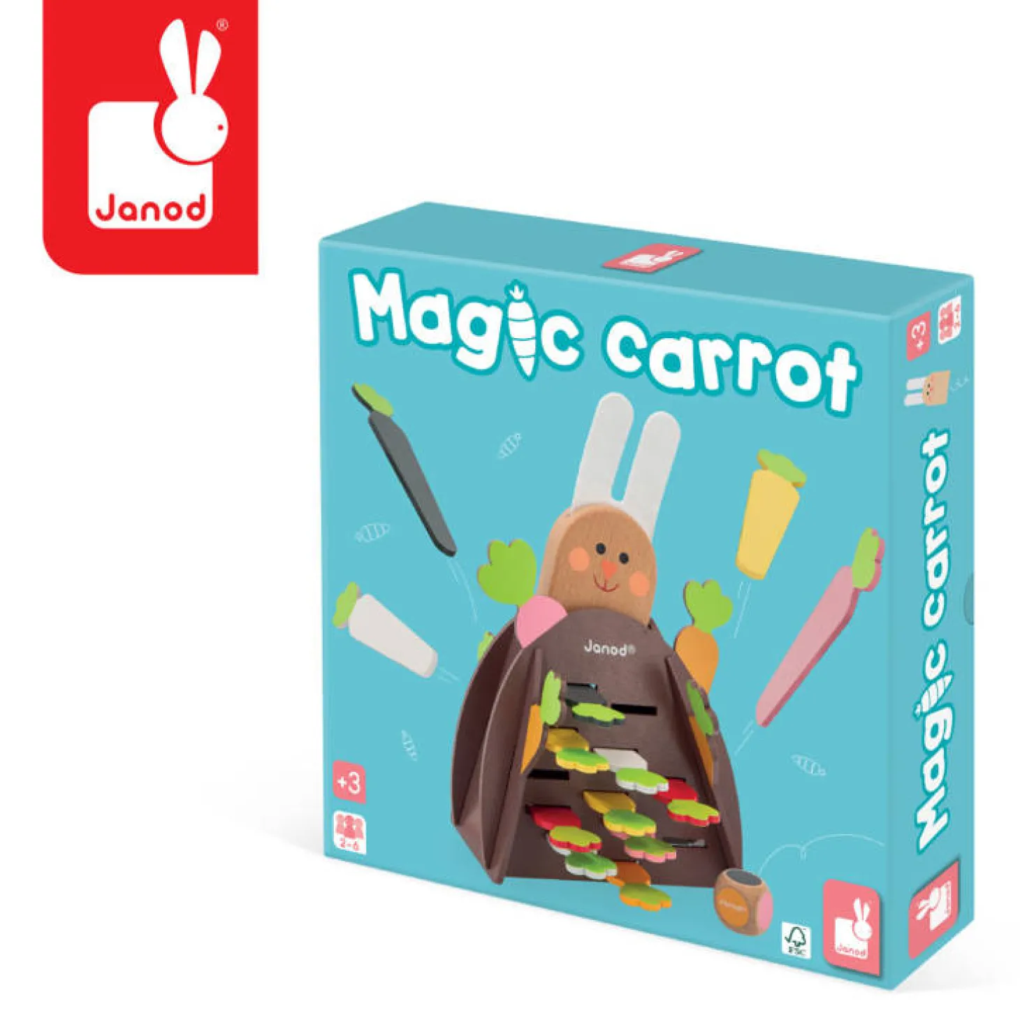 Gra strategiczna Magiczna marchewka 3+