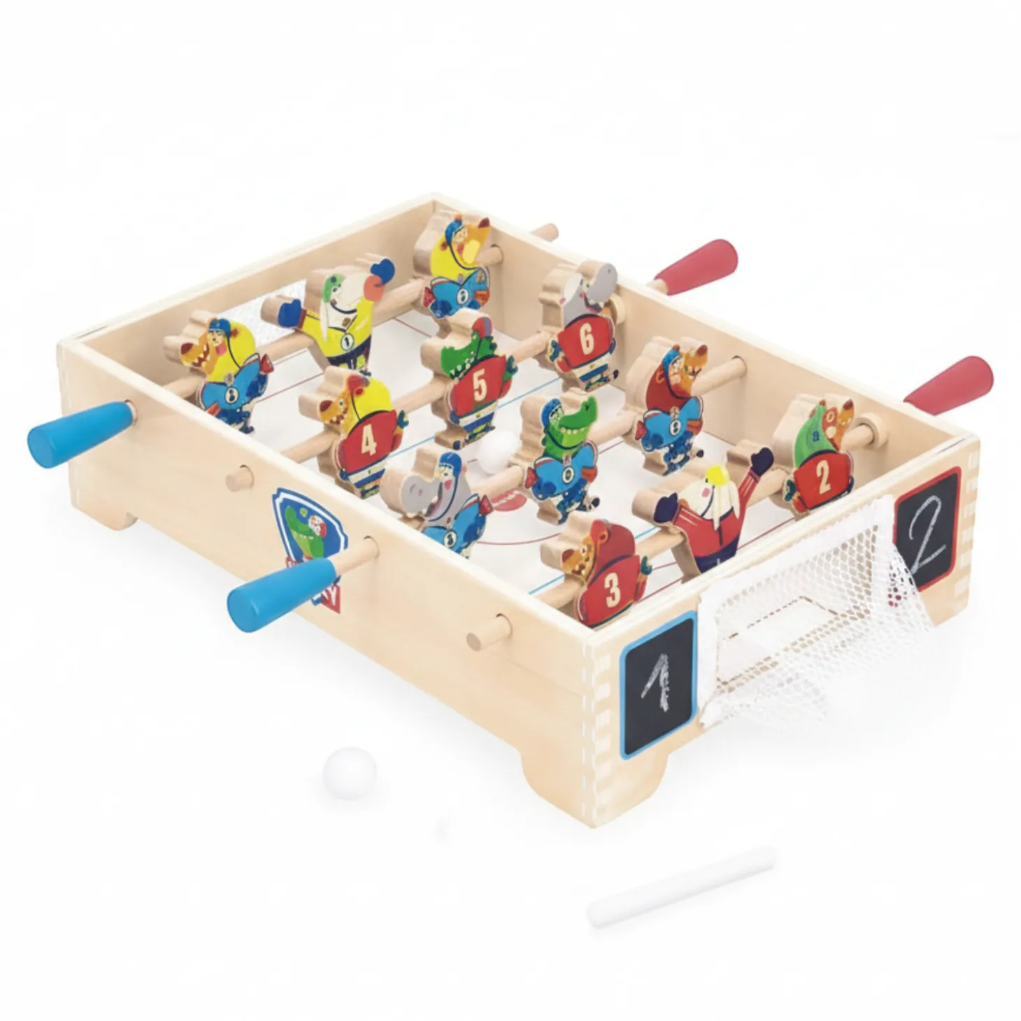 Gra zręcznościowa drewniana Mini hokej Applepop 3+