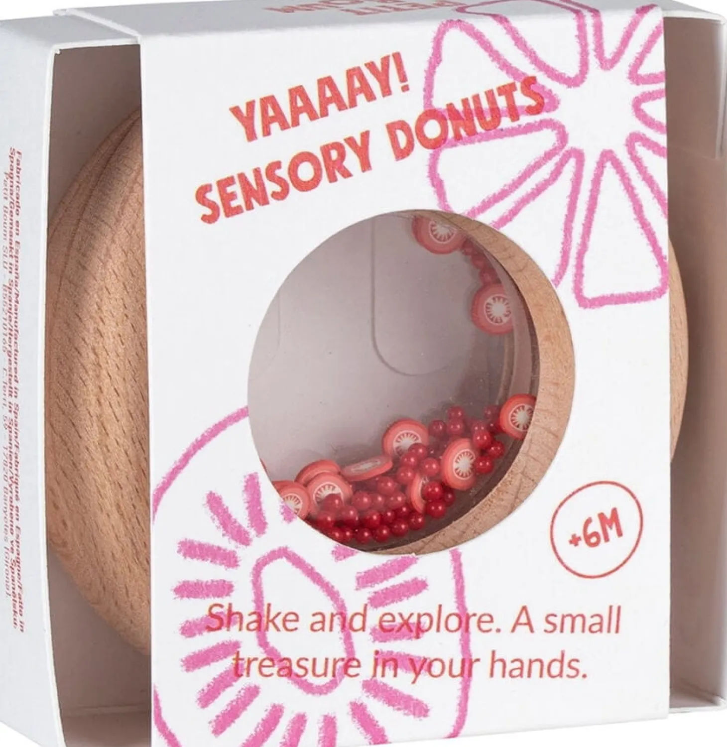 Grzechotka sensoryczna - Pomidorki