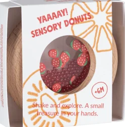 Grzechotka sensoryczna - Truskawka