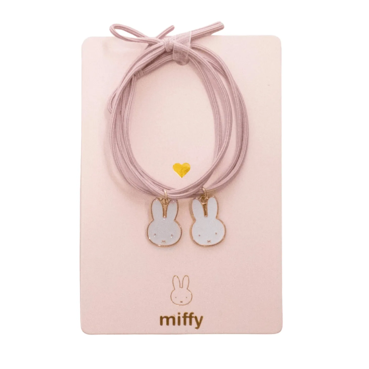 Gumki do włosów, bransoletki - Miffy, 2 szt.