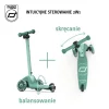 Highwaykick 3S Hulajnoga z systemem sterowania 2w1 i kółkami LED składana 3+ Forest
