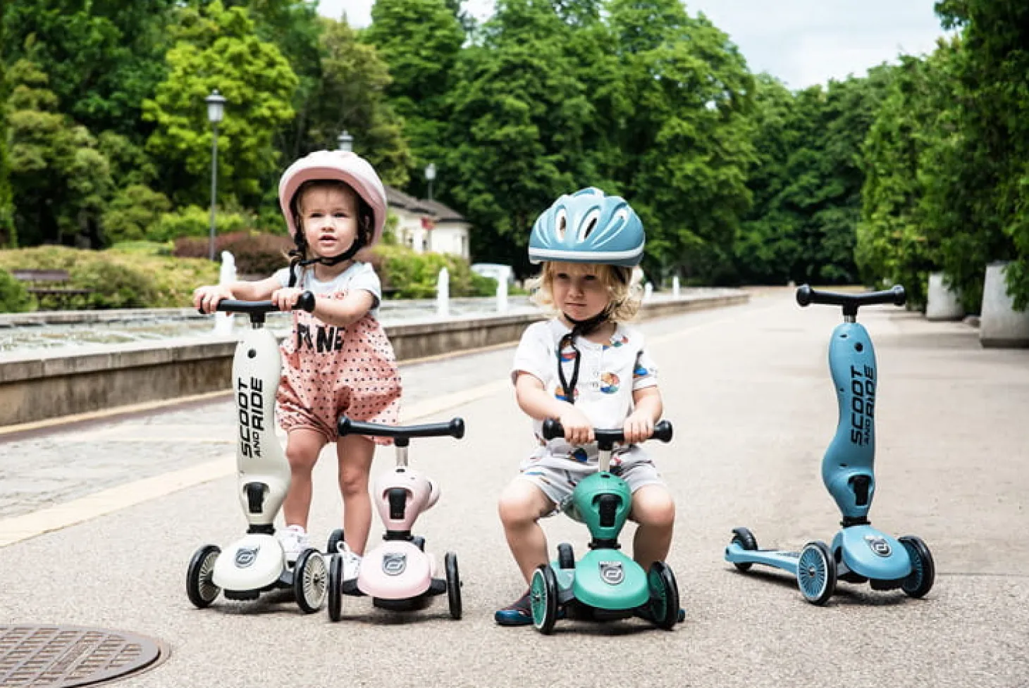 Highwaykick1 2w1 Jeździk i hulajnoga 1-5 lat Steel