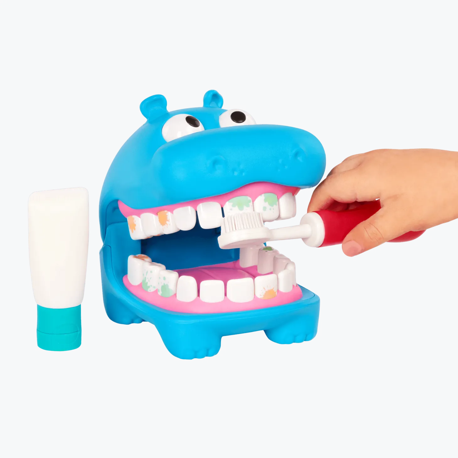 Hippodontist - interaktywny zestaw do nauki higieny jamy ustnej, dentysta