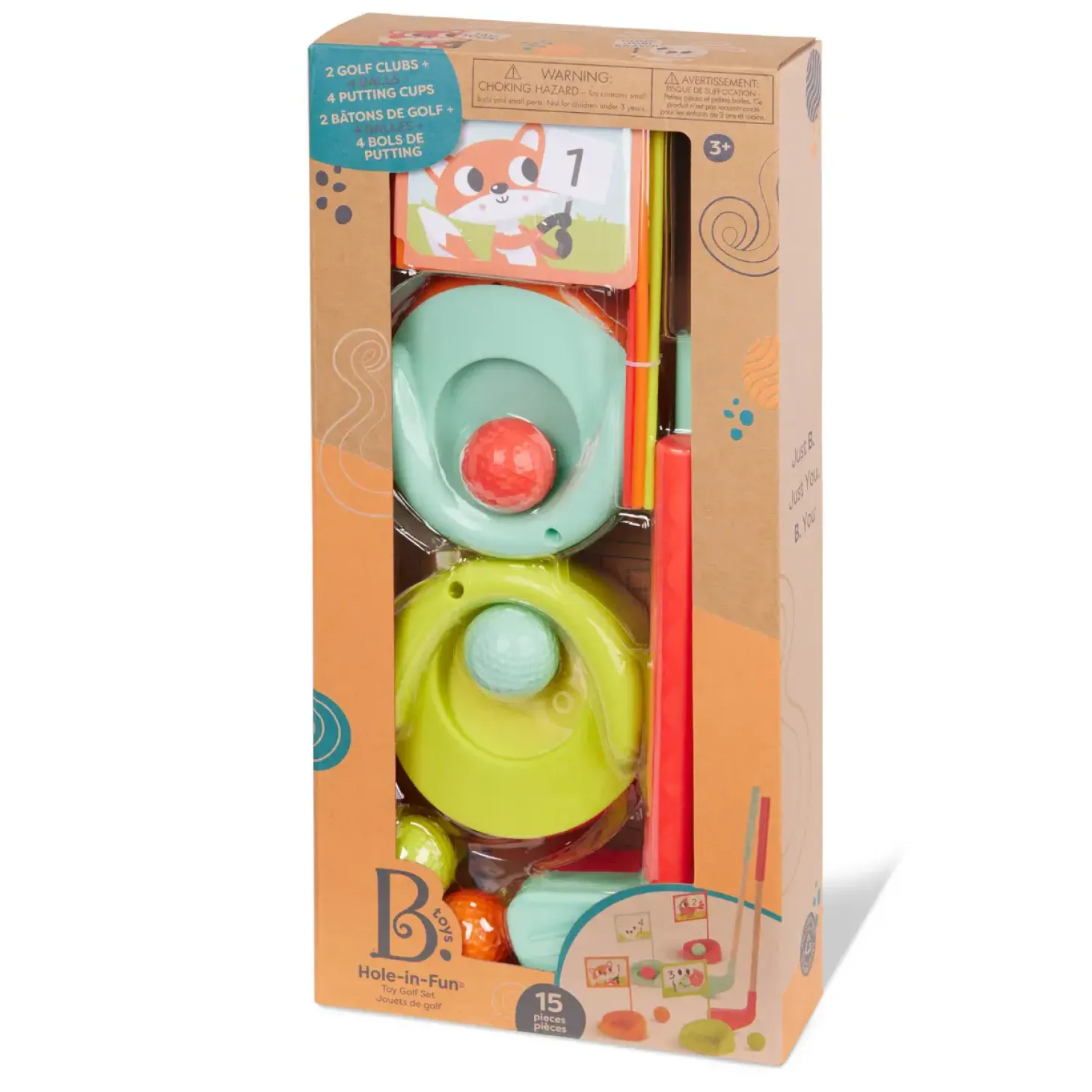 Hole-in-Fun – zestaw do gry w golfa
