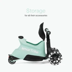 Hulajnoga 4w1 Xtend Scooter + Ride-on, Soft Green