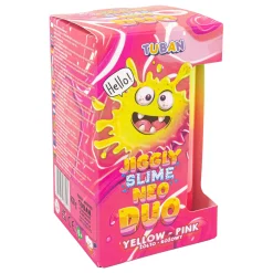 Jiggly Slime Neo Duo - żółto-różowy, 430g