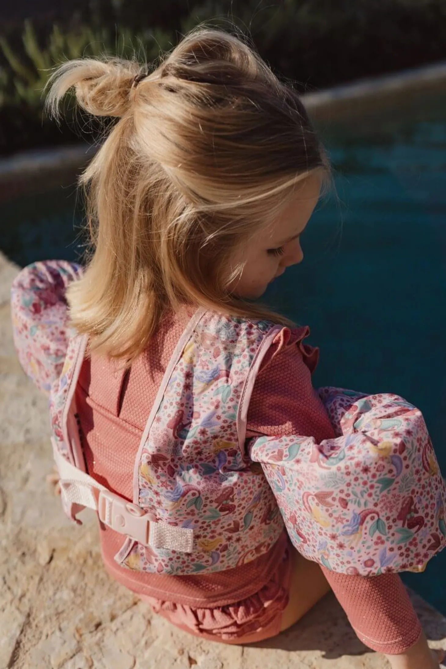 Kamizelka do nauki pływania z rękawkami Dreamy Mermaid