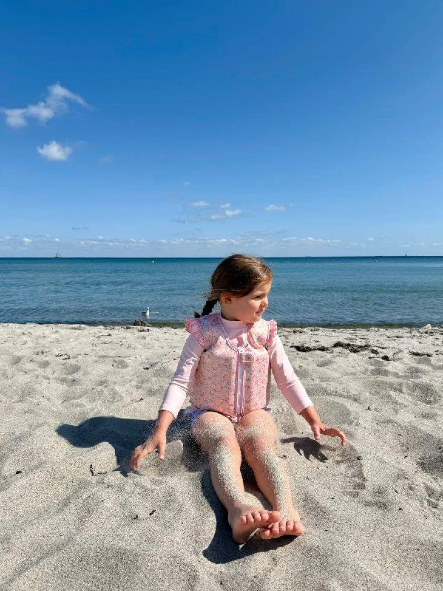 Kamizelka do pływania Neo Liberty Beach pink