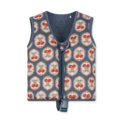 Kamizelka neoprenowa do nauki pływania Ellis - cherry bow blue