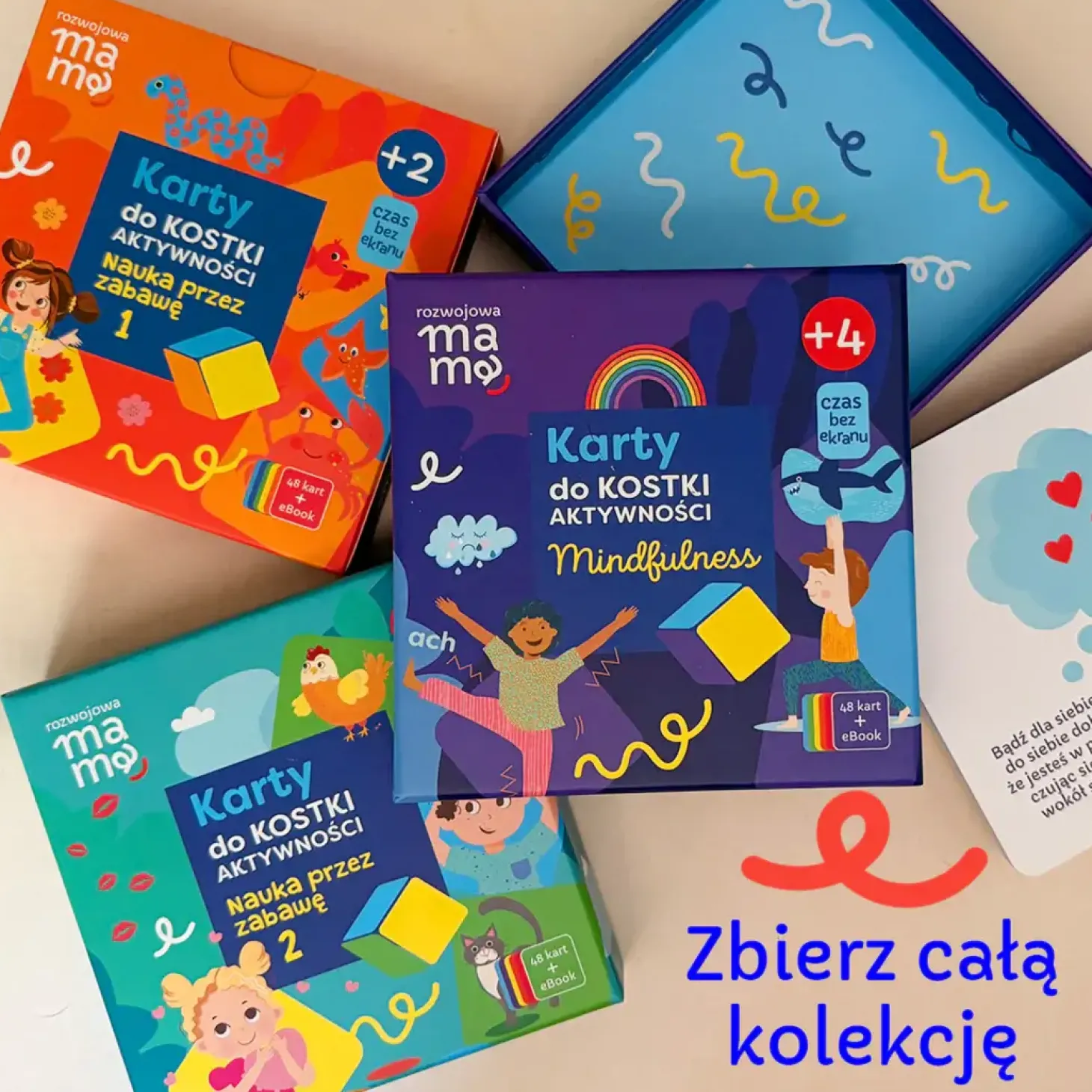 Karty do kostki aktywności - szalona zabawa 2+