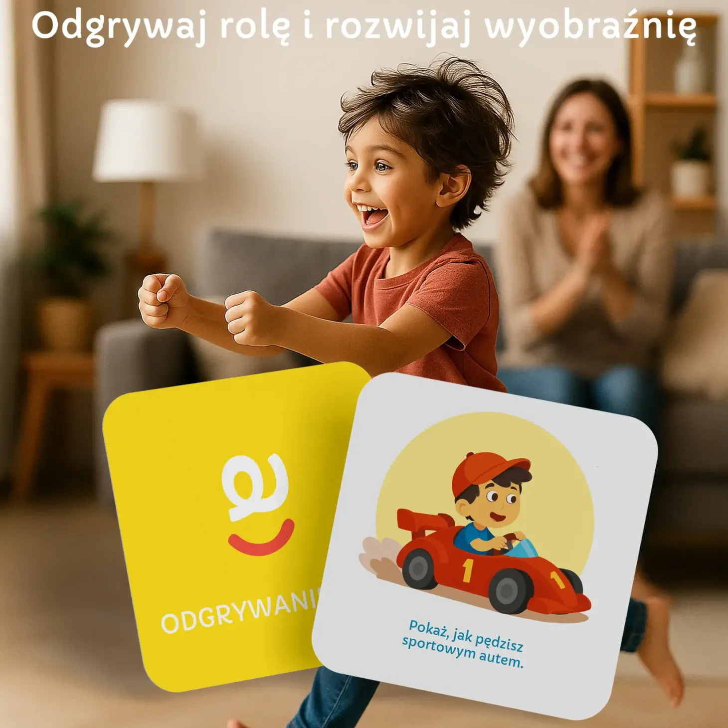 Karty do kostki aktywności - szalona zabawa 2+