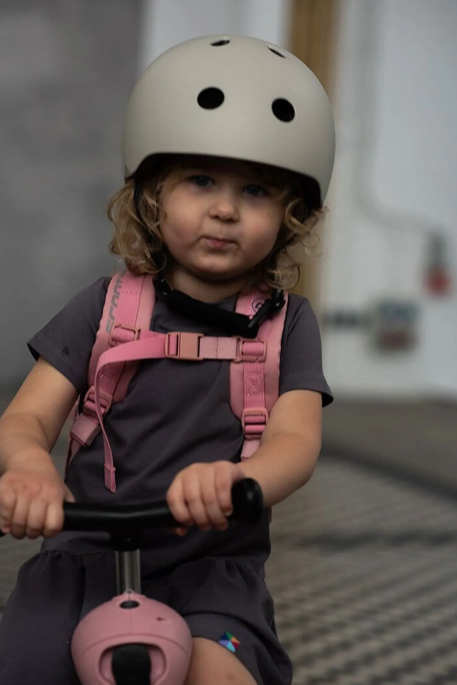 Kask S-M dla dzieci 3+ Ash
