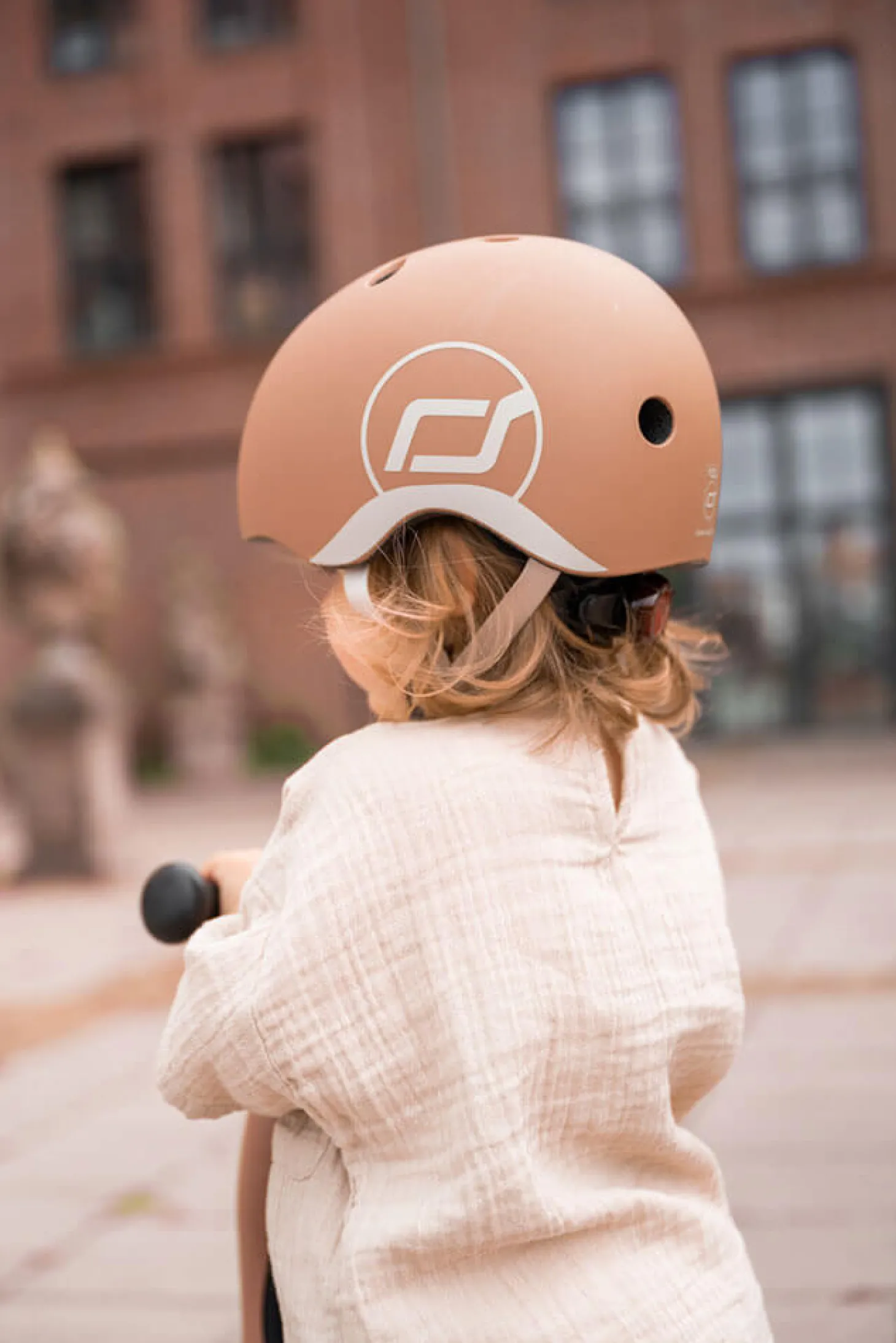 Kask XXS-S dla dzieci 1rż+ Mocha