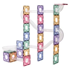 Klocki magnetyczne Ball Run Creative Pack Pastel - 110 el.