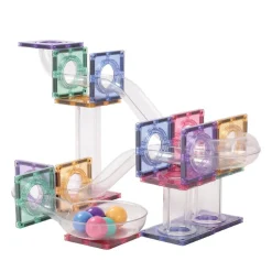 Klocki magnetyczne Ball Run Creative Pack Pastel - 70 el.