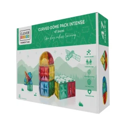 Klocki magnetyczne Curved Dome Pack Intense - 47 el.