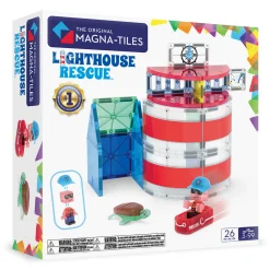 Klocki Magnetyczne Lighthouse Rescue, 26 el.