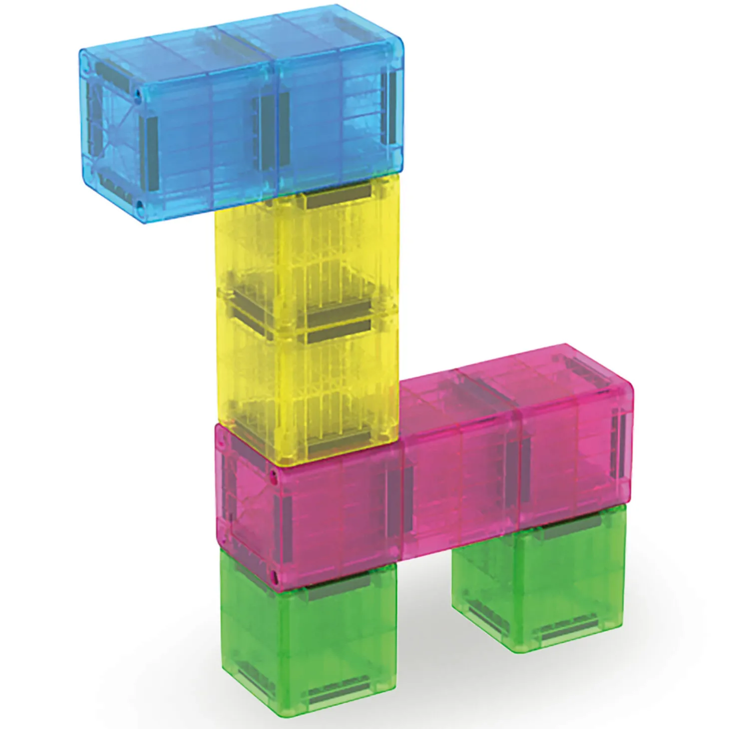 Klocki Magnetyczne microMAGS Cubes, 9 el.
