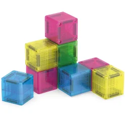 Klocki Magnetyczne microMAGS Cubes, 9 el.