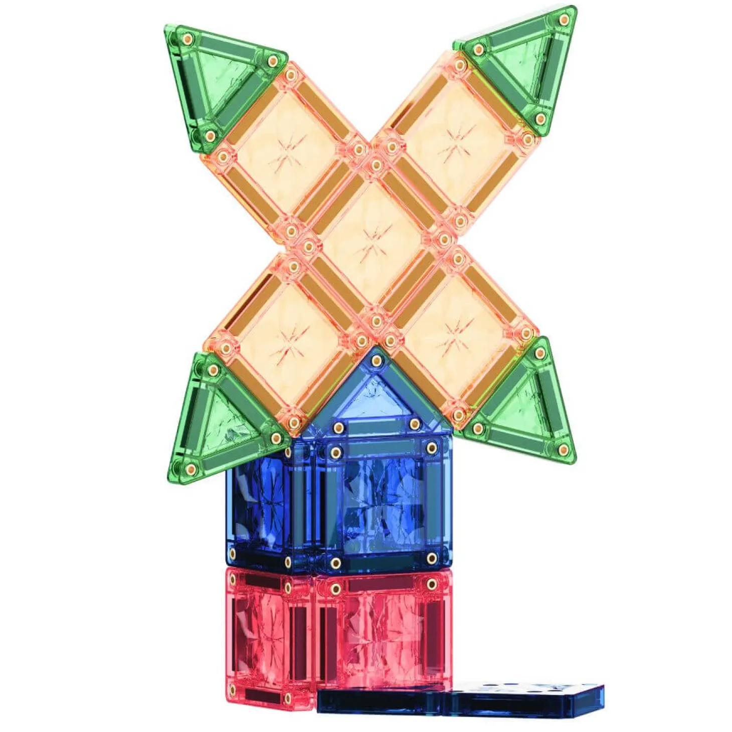 Klocki magnetyczne Mini Tiles Pack Pastel 28 el.