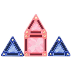Klocki magnetyczne Mini Tiles Pack Pastel 28 el.