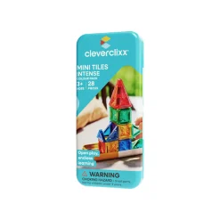Klocki magnetyczne Mini Tiles Pack Intense 28 el.