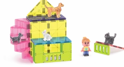 Klocki Magnetyczne Pet Playhouse 50 el.
