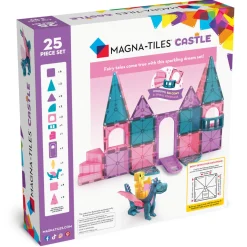 Klocki Magnetyczne Zamek 25 el.