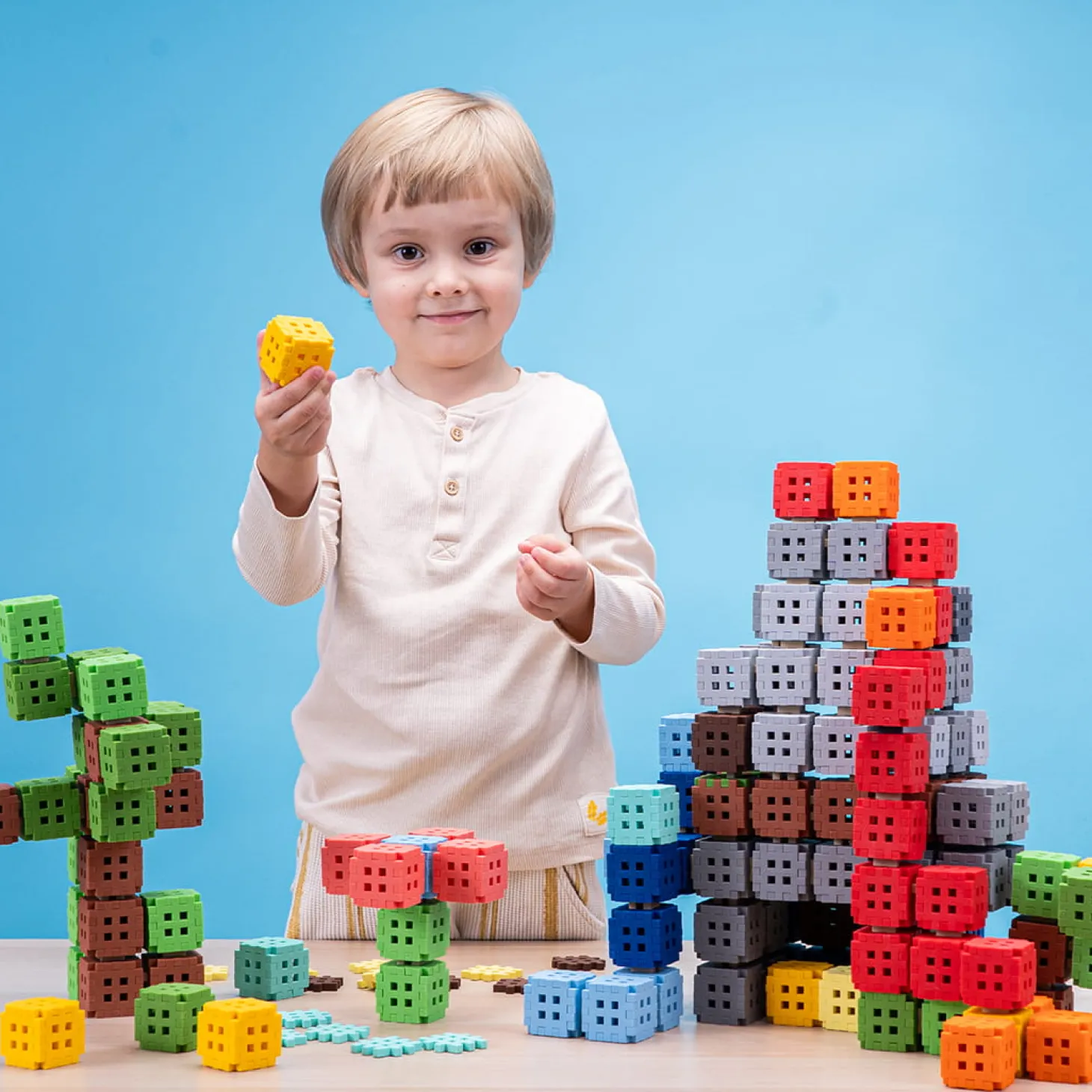 Klocki Mini Waffle Blocks 70el.