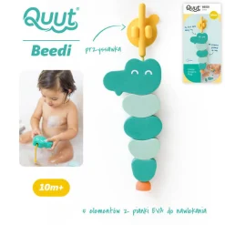 Klocki piankowe do nawlekania do kąpieli Beedi - Croco