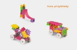 Klocki waffle MINI konstruktor dziewczynka 35 szt.