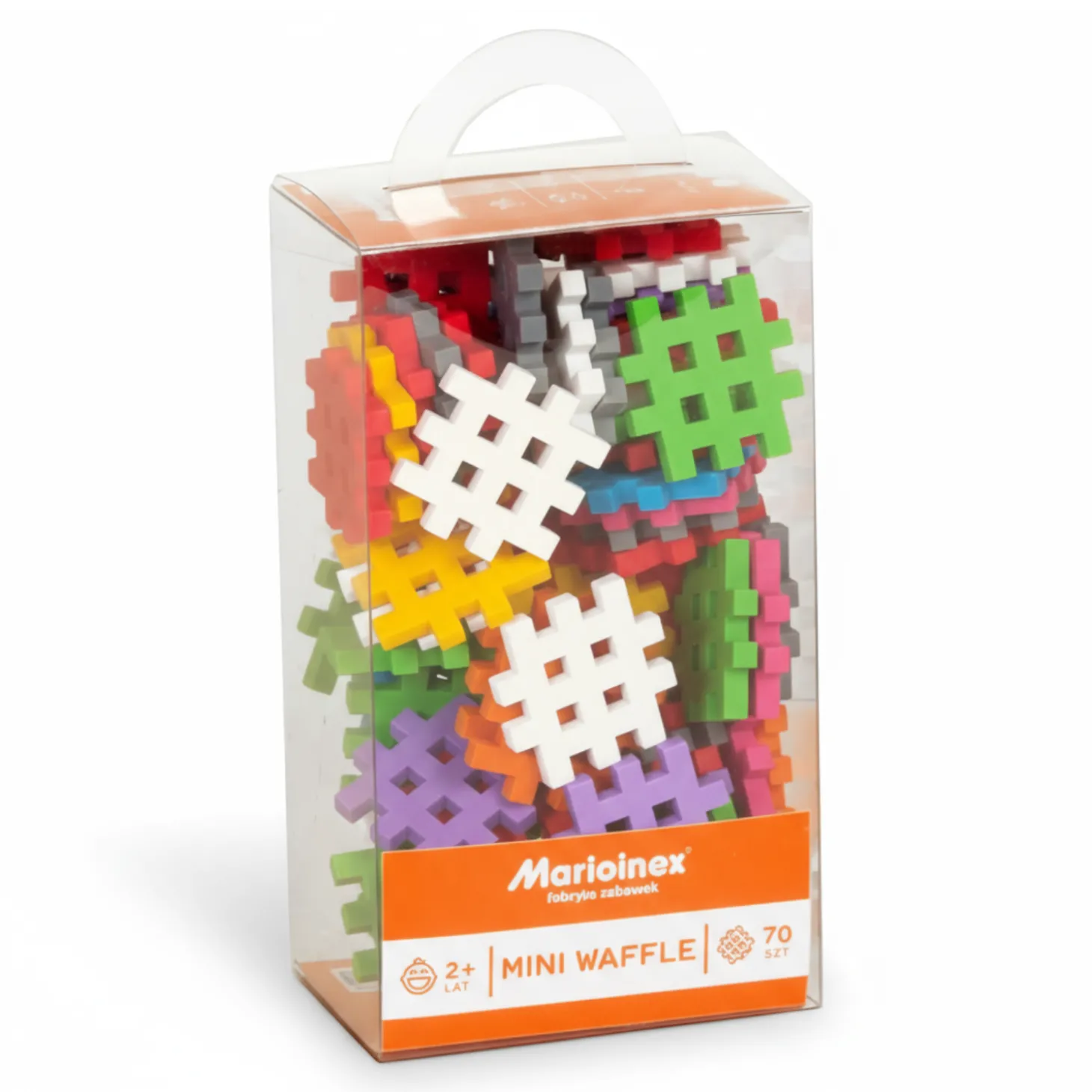 Klocki waffle MINI 70 szt.