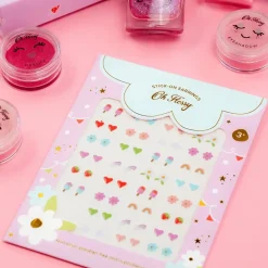 Kolczyki samoprzylepne dla dzieci 30 wzorów, hipoalergiczne