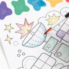 Kolorowanka akwarelowa z pędzelkiem Kosmos 5+