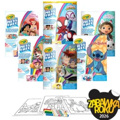 Kolorowanka dla dzieci i 4 niebrudzące magiczne flamastry Color Wonder Mess Free Toy Story 3+