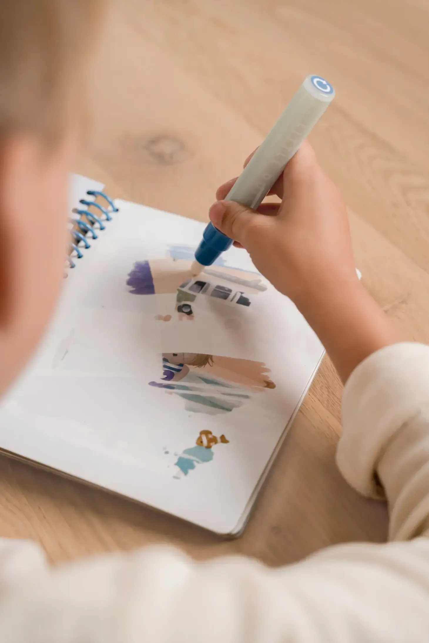 Kolorowanka wodna Jim & Friends
