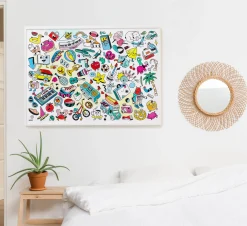Kolorowanka 100x70cm POP ART