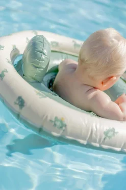 Koło do pływania Baby Fern Froggy z siedziskiem