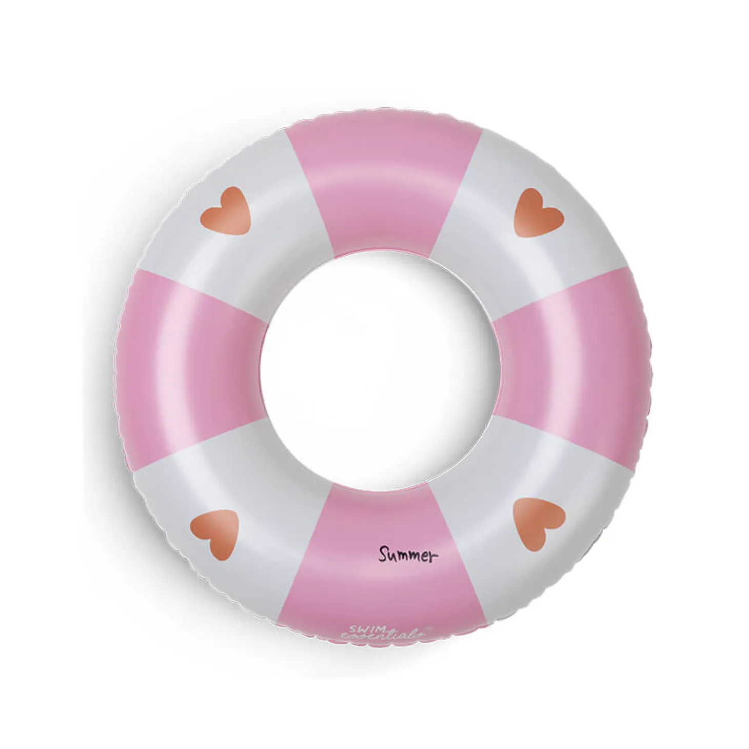 Koło do pływania dla dzieci Ø55 cm - Pink, Cozy Hearts