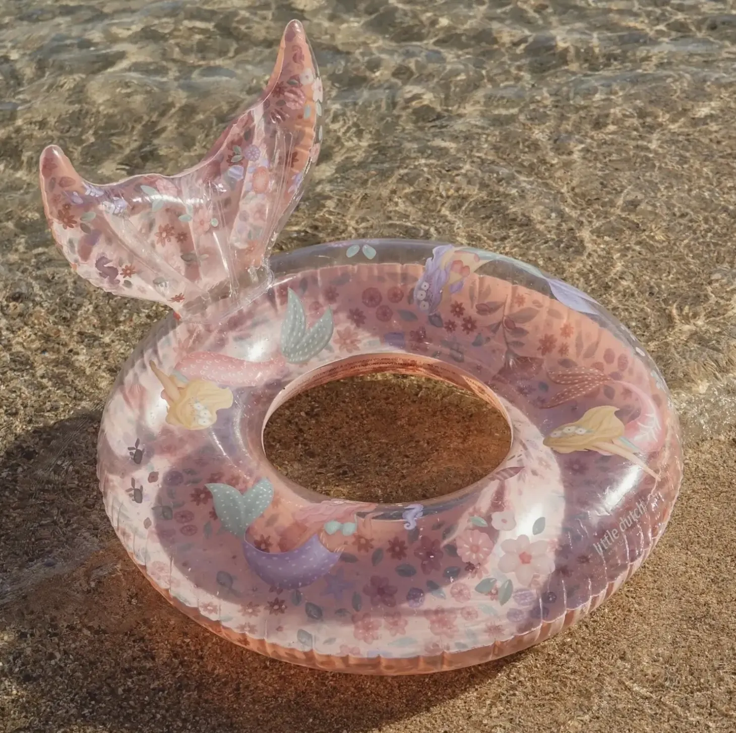 Koło do pływania z ogonem Dreamy Mermaid 90 cm