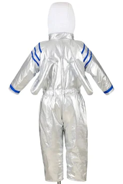 Kostium kombinezon astronauty srebrny
