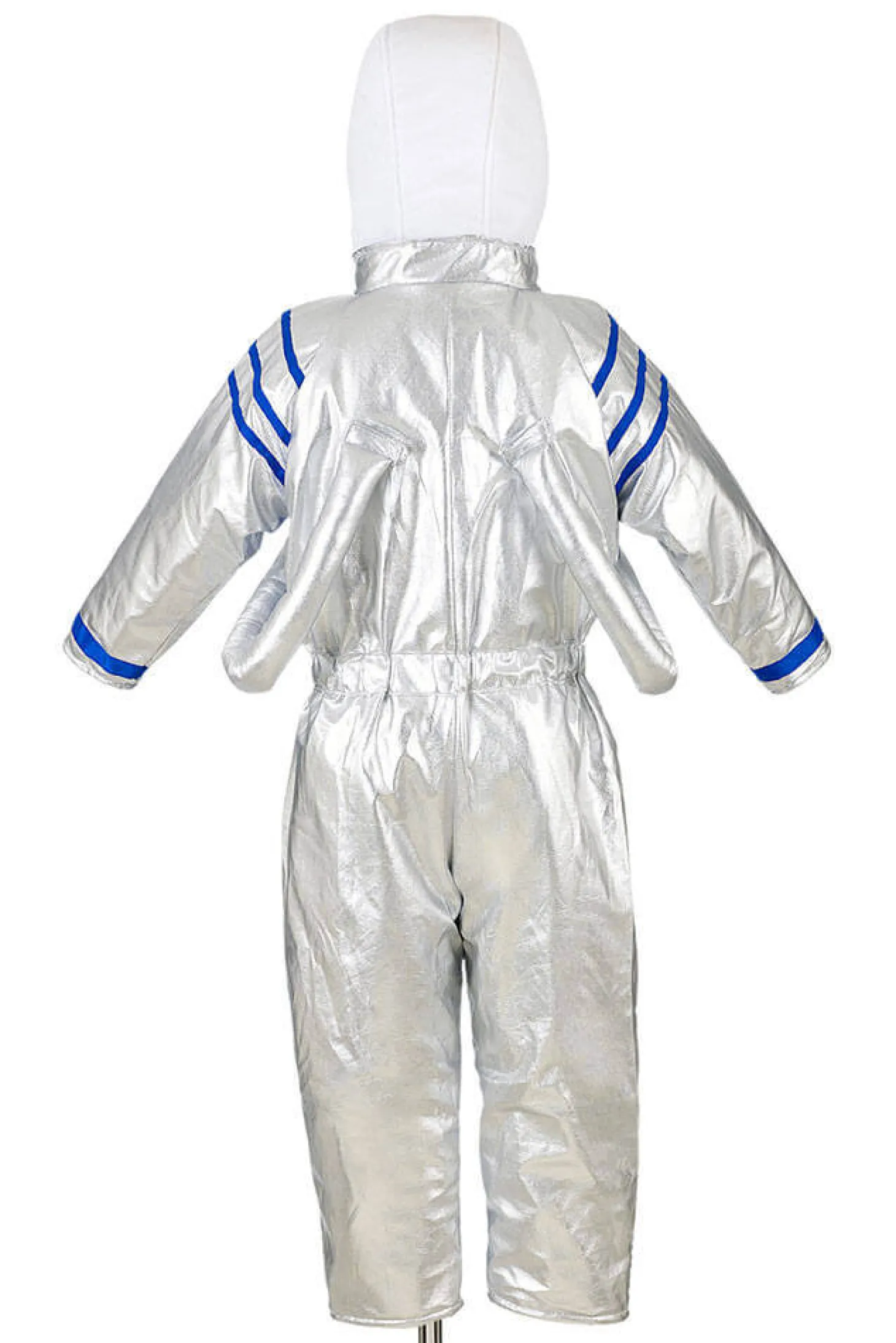 Kostium kombinezon astronauty srebrny