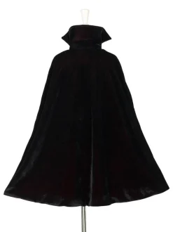 Kostium peleryna i wampirze zęby Dracula