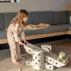 Kreatywne klocki rozwijające motorykę dużą, Dreamer kit 12 in 1 - Sand Grey, Honey Yellow