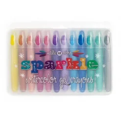 Kredki Żelowe Metaliczne Brokatowe - Magic Sparkle